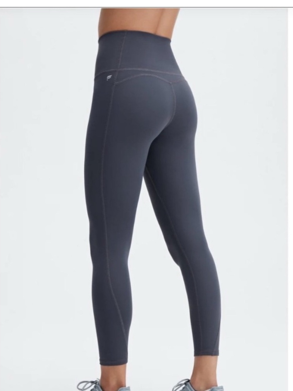 PureLuxe Ultra High-Waisted 7/8 Legging Size M Color Pewter Gray